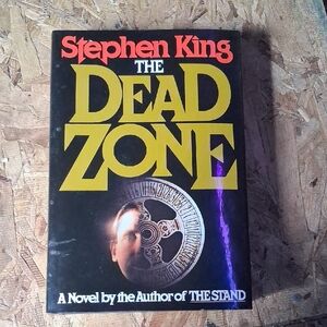 Stephen King The Dead Zone - Black & Yellow Hardcover Edition